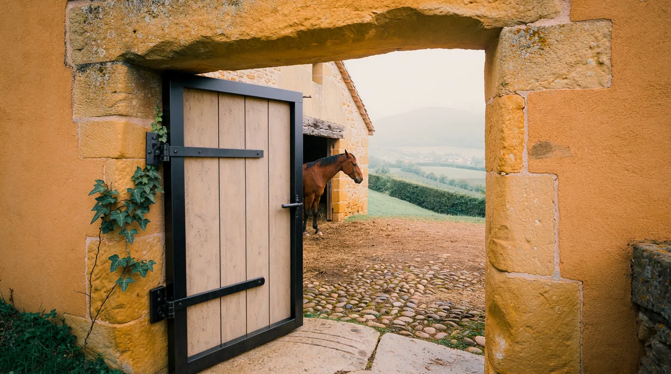 Entrée, Centre équestre Le Cheval Musical, centre équestre à Pélussin
