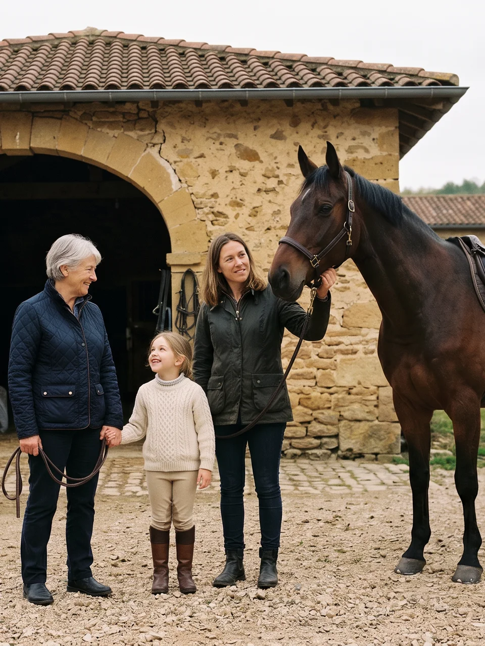 L'équipe, Centre équestre Le Cheval Musical, centre équestre à Pélussin